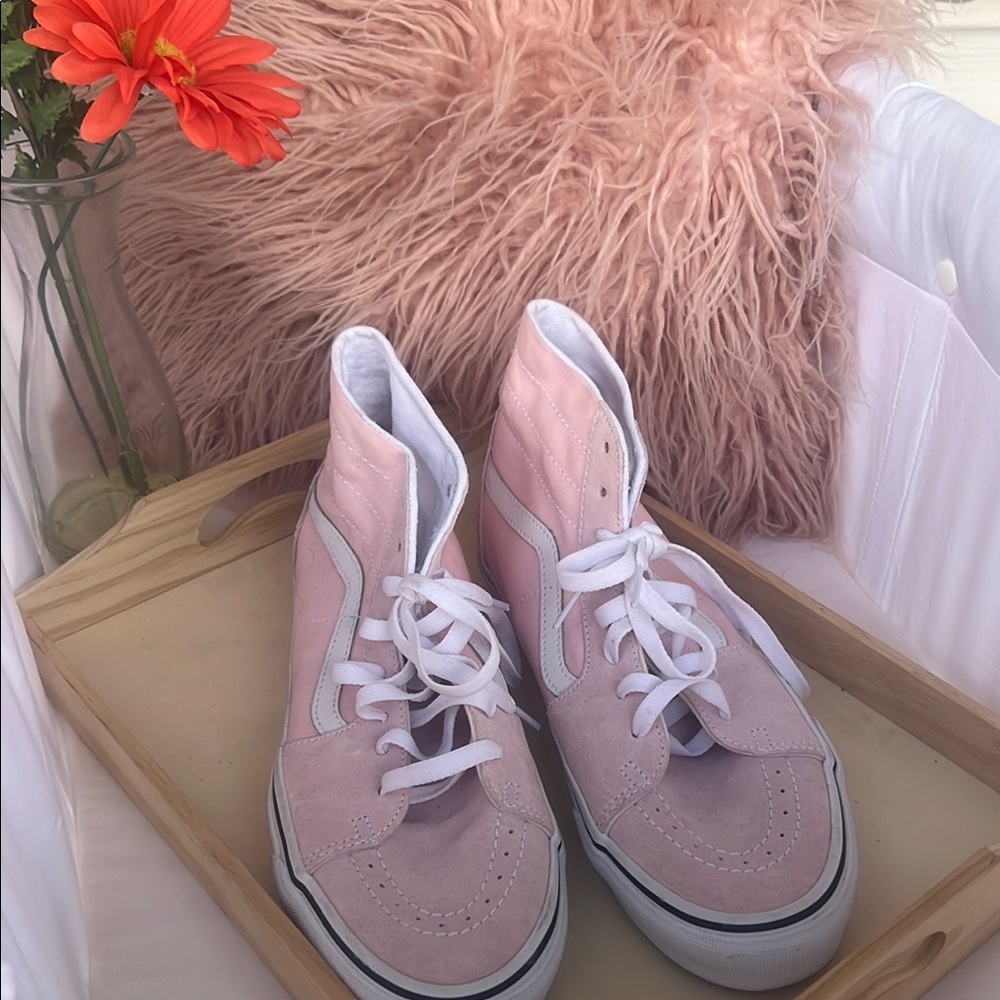 Vans Women's High-Top Sneakers - Pink
